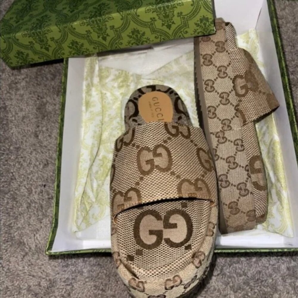 Gucci brown sandals for women